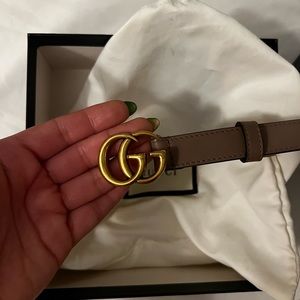 Authentic Gucci Beige Marmont New Double G